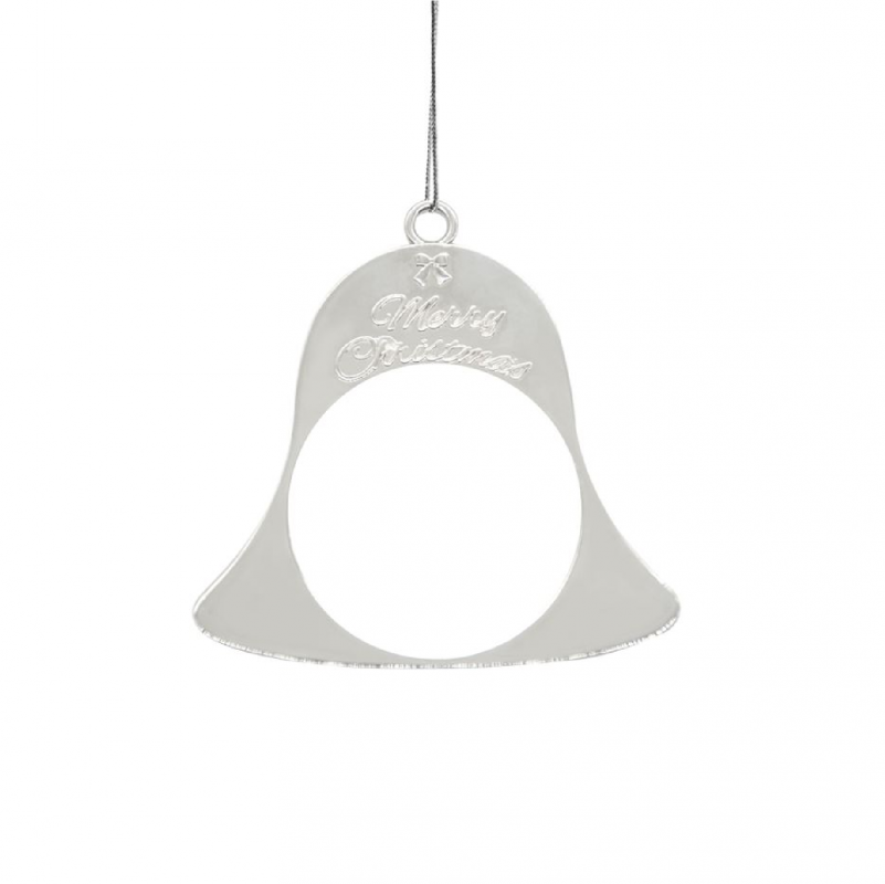 Campana Plata NAVIDAD