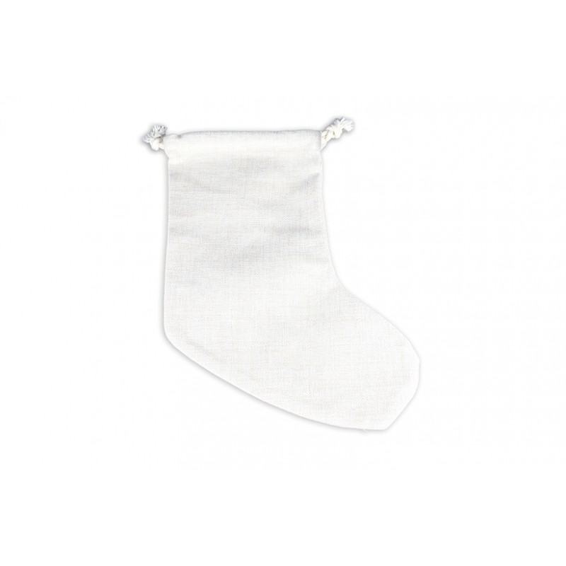 BOTA DE LINO SUBLIMABLE PARA NAVIDAD