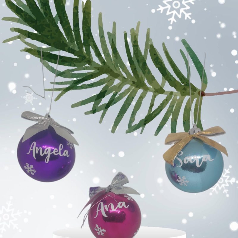 Bolas de Navidad Personalizadas